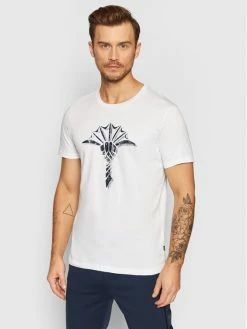 JOOP! Άνδρες T-shirts T-Shirt 17 JJ-01Alerio-2 30028304 Λευκό Regular Fit