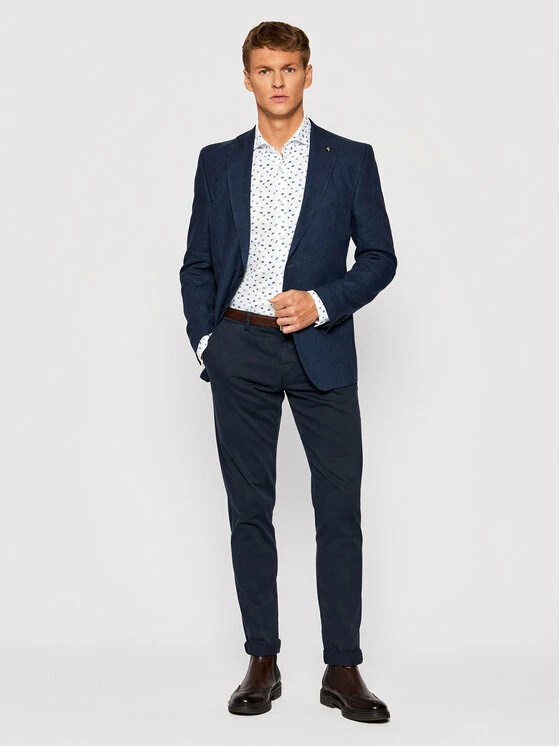 JOOP! Άνδρες Casual Πουκάμισα Πουκάμισο 17 Jsh-110Pejos-W 30028629 Λευκό Slim Fit 2 JOOP! Άνδρες Casual Πουκάμισα Πουκάμισο 17 Jsh-110Pejos-W 30028629 Λευκό Slim Fit - Image 2