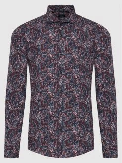 JOOP! Άνδρες Casual Πουκάμισα Πουκάμισο 17 Jsh-110Pejos-W 30028628 Σκούρο μπλε Slim Fit -Φτηνός JOOP! Κατάστημα unnamed file 1190