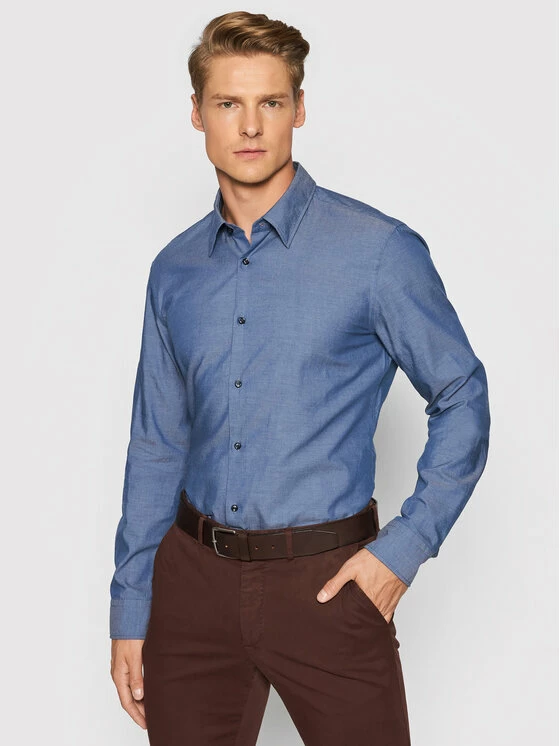 JOOP! Άνδρες Casual Πουκάμισα Πουκάμισο 17 Jsh-141Perros-W 30028799 Μπλε Slim Fit 1 JOOP! Άνδρες Casual Πουκάμισα Πουκάμισο 17 Jsh-141Perros-W 30028799 Μπλε Slim Fit