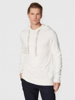 JOOP! Jeans Άνδρες Μπλούζες Με Κουκούλα Μπλούζα 30032712 Λευκό Regular Fit