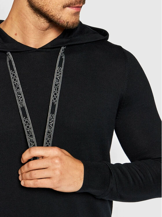 JOOP! Jeans Άνδρες Μπλούζες Χωρίς Φερμουάρ Μπλούζα 15 Jjk-04Belmino 30028388 Μαύρο Regular Fit 4 JOOP! Jeans Άνδρες Μπλούζες Χωρίς Φερμουάρ Μπλούζα 15 Jjk-04Belmino 30028388 Μαύρο Regular Fit - Image 4