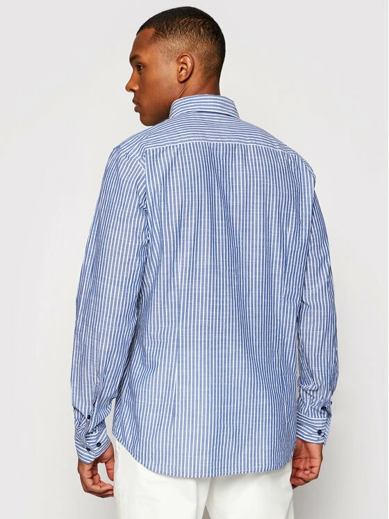 JOOP! Άνδρες Casual Πουκάμισα Πουκάμισο 17 Jsh-109Pero-W 30026285 Μπλε Slim Fit 3 JOOP! Άνδρες Casual Πουκάμισα Πουκάμισο 17 Jsh-109Pero-W 30026285 Μπλε Slim Fit - Image 3