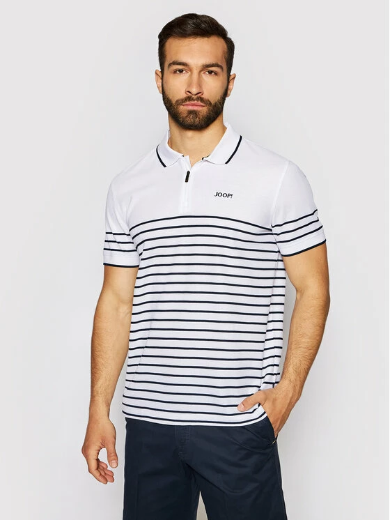 JOOP! Άνδρες Μπλούζες Polo Polo 17 Jj-17Petko 30025970 Λευκό Regular Fit 1 JOOP! Άνδρες Μπλούζες Polo Polo 17 Jj-17Petko 30025970 Λευκό Regular Fit