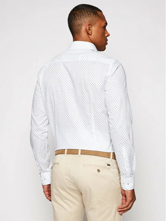 JOOP! Άνδρες Casual Πουκάμισα Πουκάμισο 17 Jsh-52Pajos 30026261 Λευκό Slim Fit 3 JOOP! Άνδρες Casual Πουκάμισα Πουκάμισο 17 Jsh-52Pajos 30026261 Λευκό Slim Fit - Image 3