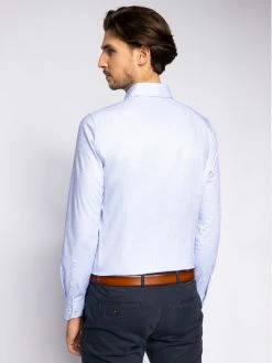 JOOP! Άνδρες Επίσημα Πουκάμισα Πουκάμισο Pajos 30018887 Μπλε Slim Fit -Φτηνός JOOP! Κατάστημα unnamed file 1345