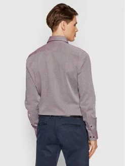 JOOP! Άνδρες Casual Πουκάμισα Πουκάμισο 30017078 Μπορντό Slim Fit -Φτηνός JOOP! Κατάστημα unnamed file 1351