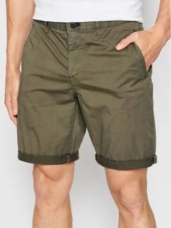 JOOP! Jeans Άνδρες Υφασμάτινα Σορτς Σορτς υφασμάτινο 15 Jj222f005rfd 30031389 Πράσινο Regular Fit