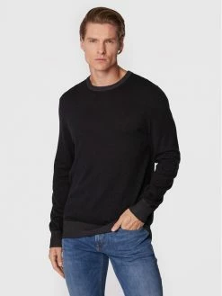 JOOP! Jeans Άνδρες Πουλόβερ 30032557 Μαύρο Regular Fit