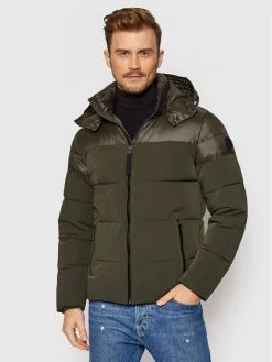 JOOP! Jeans Άνδρες Πουπουλένια Μπουφάν Μπουφάν πουπουλένιο Jjo-142Joshas 30029516 Πράσινο Regular Fit