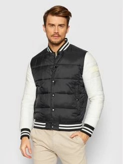 JOOP! Jeans Άνδρες Μπουφάν Bomber Μπόμπερ μπουφάν 30029524 15 Jjo-137Dickson Μαύρο Regular Fit