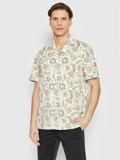 JOOP! Jeans Άνδρες Casual Πουκάμισα Πουκάμισο 15 JJ222SH007W Μπεζ Regular Fit