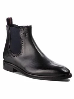 JOOP! Άνδρες Chelsea Boots Μποτάκια με λάστιχο Kleitos 4140004162 Μαύρο