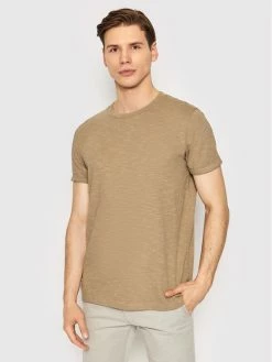 JOOP! Jeans Άνδρες T-shirts T-Shirt 15 JJ222J013 30030944 Καφέ Regular Fit