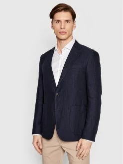 JOOP! Άνδρες Casual Σακάκια Σακάκι 17 Jb-47Hoverest 30026613 Σκούρο μπλε Slim Fit