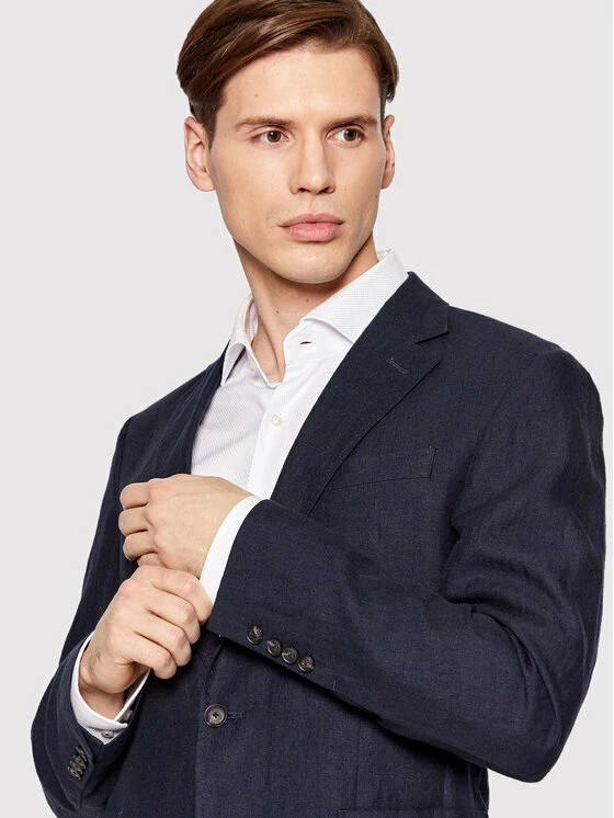 JOOP! Άνδρες Casual Σακάκια Σακάκι 17 Jb-47Hoverest 30026613 Σκούρο μπλε Slim Fit 4 JOOP! Άνδρες Casual Σακάκια Σακάκι 17 Jb-47Hoverest 30026613 Σκούρο μπλε Slim Fit - Image 4