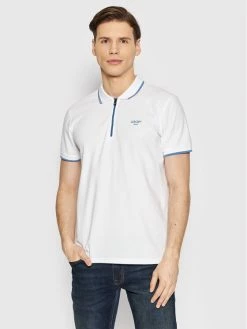 JOOP! Jeans Άνδρες Μπλούζες Polo Polo 15 JJ222J050 Λευκό Regular Fit