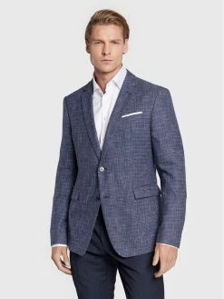 JOOP! Άνδρες Casual Σακάκια Σακάκι 17 Jb-84Hogiz 30030191 Σκούρο μπλε Slim Fit