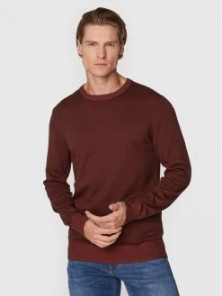 JOOP! Jeans Άνδρες Πουλόβερ 30032557 Πορτοκαλί Regular Fit