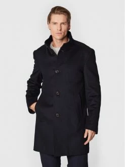 JOOP! Άνδρες Μεταβατικά Παλτά Μάλλινο παλτό 17 Jc-21Maron 30033056 Σκούρο μπλε Regular Fit