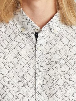 JOOP! Jeans Άνδρες Casual Πουκάμισα Πουκάμισο 15 Jjsh-40Haven-W 30033187 Λευκό Slim Fit -Φτηνός JOOP! Κατάστημα unnamed file 341