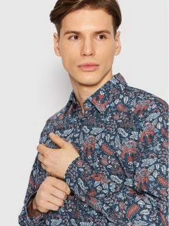 JOOP! Άνδρες Casual Πουκάμισα Πουκάμισο 17 Jsh-141Perros-W 30030456 Σκούρο μπλε Slim Fit -Φτηνός JOOP! Κατάστημα unnamed file 524