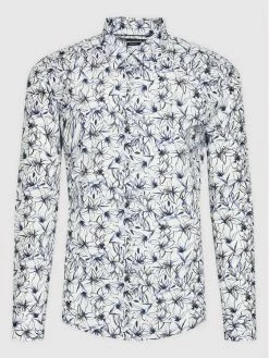 JOOP! Άνδρες Casual Πουκάμισα Πουκάμισο 17 JSH-141Perros-W 30031301 Λευκό Slim Fit -Φτηνός JOOP! Κατάστημα unnamed file 535