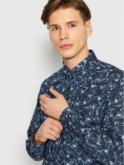 JOOP! Άνδρες Casual Πουκάμισα Πουκάμισο 17 JSH-141Perros-W 30031301 Σκούρο μπλε Slim Fit -Φτηνός JOOP! Κατάστημα unnamed file 539