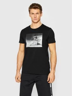 JOOP! Jeans Άνδρες T-shirts T-Shirt 15 JJ222J045 30030993 Μαύρο Regular Fit