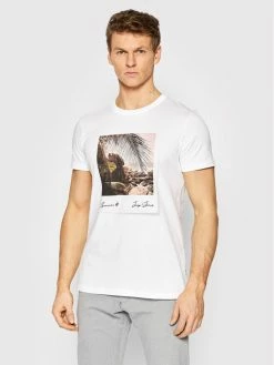 JOOP! Jeans Άνδρες T-shirts T-Shirt 15 JJ222J045 30030993 Λευκό Regular Fit