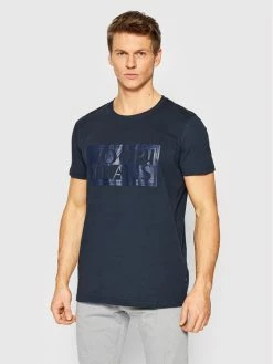 JOOP! Jeans Άνδρες T-shirts T-Shirt 15 JJ222J049 30030996 Σκούρο μπλε Regular Fit