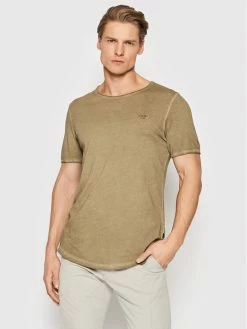 JOOP! Jeans Άνδρες T-shirts T-Shirt 15 JJJ-06Clark 30032102 Καφέ Regular Fit