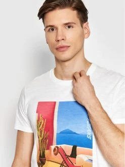 JOOP! Jeans Άνδρες T-shirts T-Shirt 15 JJ222J046 30031022 Λευκό Regular Fit -Φτηνός JOOP! Κατάστημα unnamed file 715