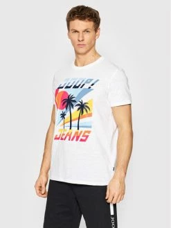 JOOP! Jeans Άνδρες T-shirts T-Shirt 15 JJ222J046 30031022 Λευκό Regular Fit