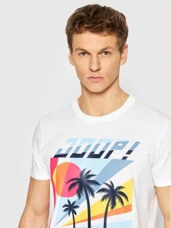 JOOP! Jeans Άνδρες T-shirts T-Shirt 15 JJ222J046 30031022 Λευκό Regular Fit -Φτηνός JOOP! Κατάστημα unnamed file 720
