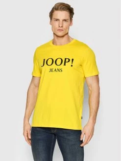 JOOP! Jeans Άνδρες T-shirts T-Shirt 15 JJJ-09ALEX 30031001 Κίτρινο Regular Fit