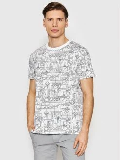 JOOP! Άνδρες T-shirts T-Shirt 17 J222j024 30030905 Λευκό Regular Fit