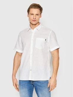 JOOP! Jeans Άνδρες Casual Πουκάμισα Πουκάμισο 15 JJ222SH004W 30031216 Λευκό Modern Fit