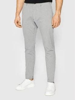 JOOP! Jeans Άνδρες Παντελόνια Chinos Παντελόνι Chino 15 Jjf-93Steen-W 30031385 Γκρι Slim Fit