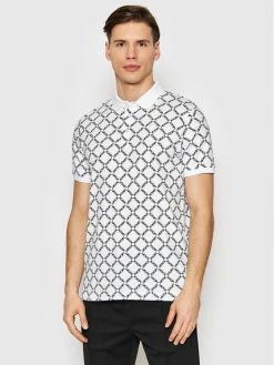 JOOP! Άνδρες Μπλούζες Polo Polo J222J039 30030919 Λευκό Regular Fit