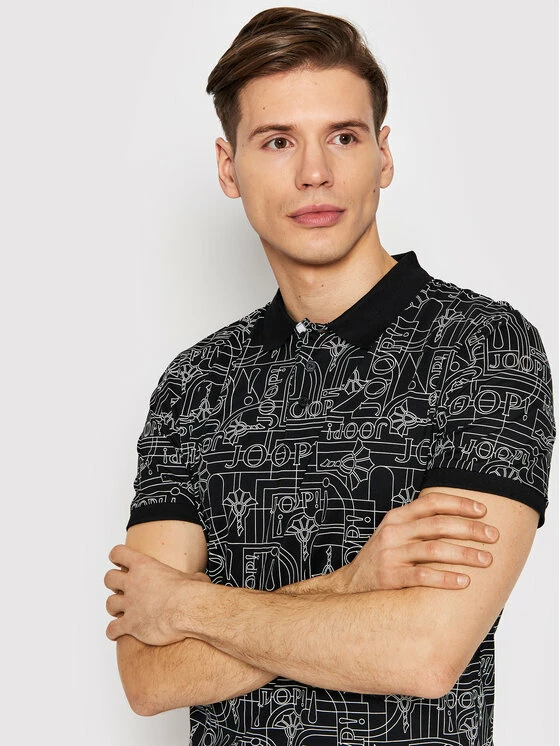 JOOP! Άνδρες Μπλούζες Polo Polo J222J025 30030906 Μαύρο Regular Fit 4 JOOP! Άνδρες Μπλούζες Polo Polo J222J025 30030906 Μαύρο Regular Fit - Image 4