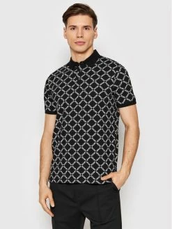 JOOP! Άνδρες Μπλούζες Polo Polo J222J039 30030919 Μαύρο Regular Fit