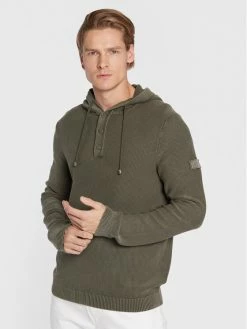 JOOP! Jeans Άνδρες Μπλούζες Χωρίς Φερμουάρ Μπλούζα 15 Jj224k034 30032536 Πράσινο Regular Fit