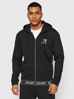 JOOP! Jeans Άνδρες Μπλούζες Με Κουκούλα Μπλούζα 15 JJ221J009 30029995 Μαύρο Regular Fit